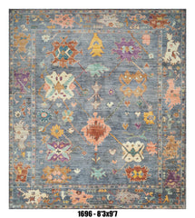 Handmade Afghan Rug — 8x10