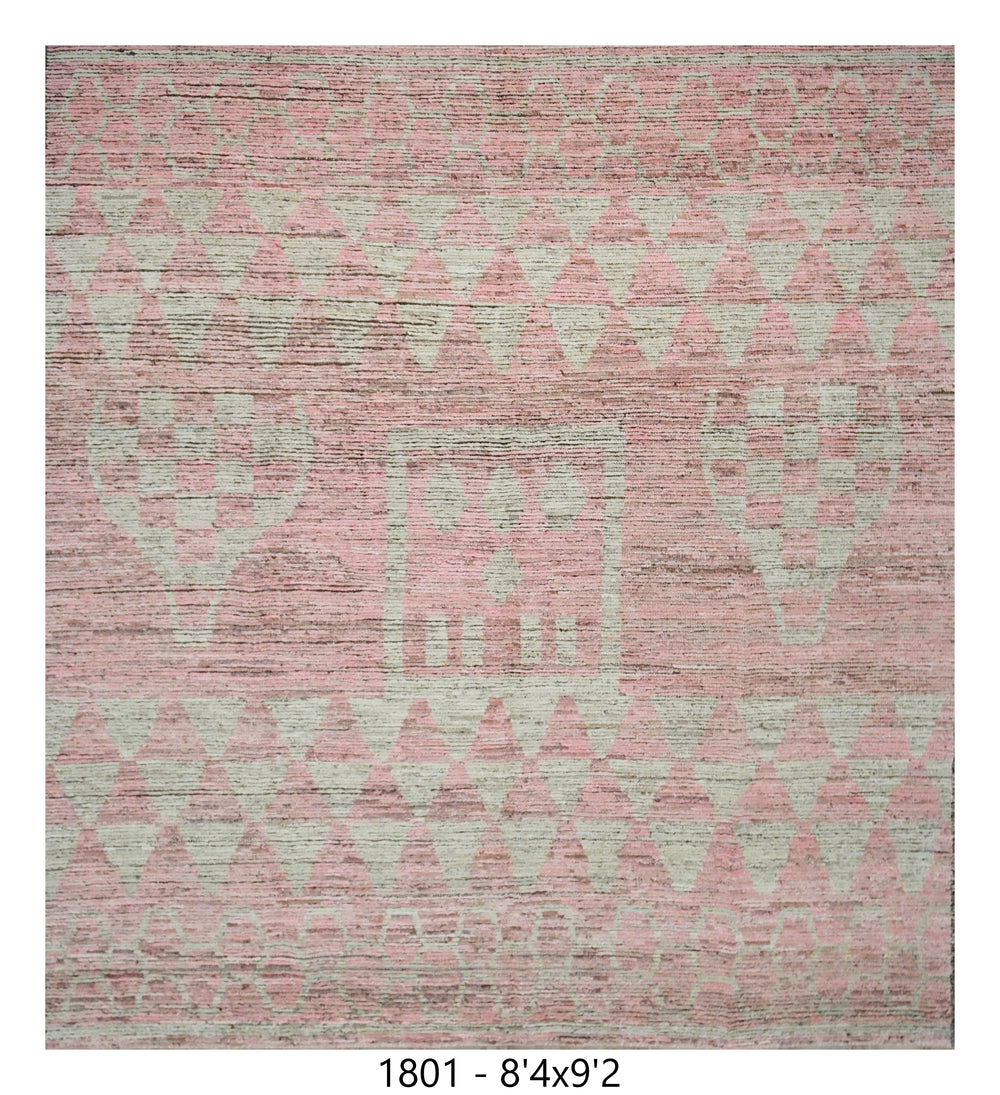 Handmade Afghan Rug — Moroccan 8x10