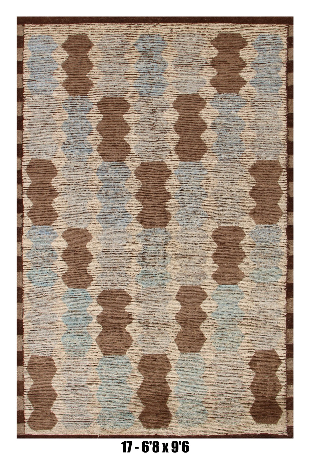 Handmade Afghan Rug — Moroccan 7x10