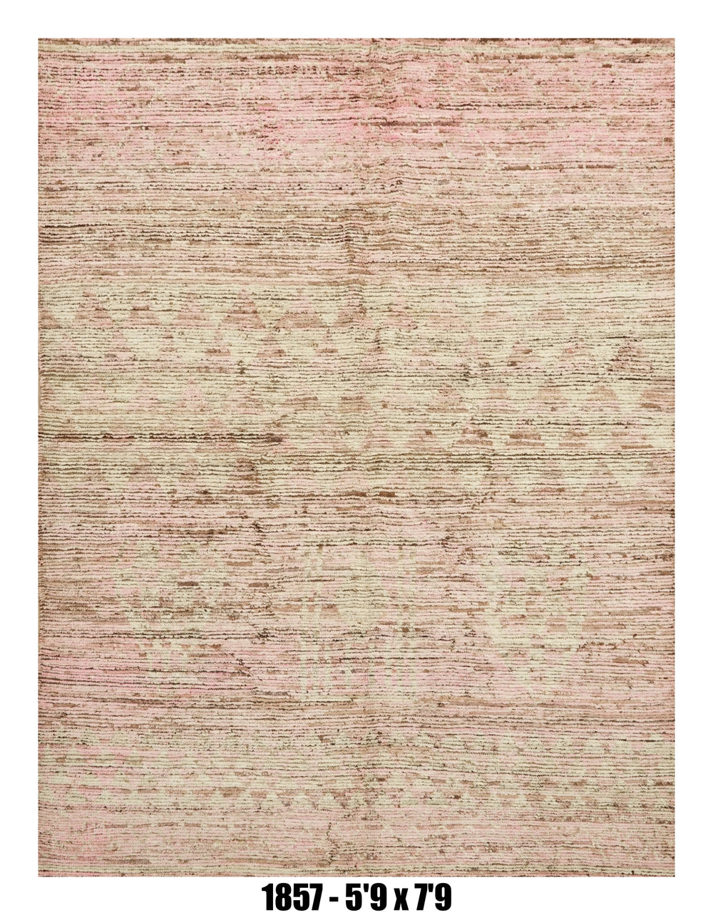 Handmade Afghan Rug — Moroccan 6x8-9
