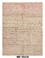 Handmade Afghan Rug — Moroccan 6x8-9