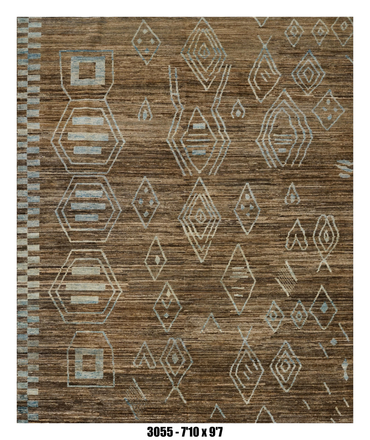 Handmade Afghan Rug — 8x10