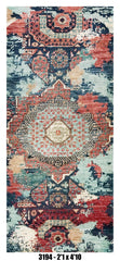 Handmade Afghan Rug — 2x5-6