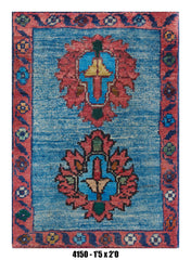Handmade Afghan Rug — 1x2 — 1'5x2'0