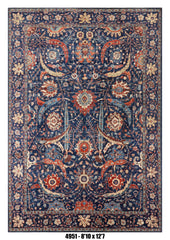 Handmade Afghan Rug — 9x12