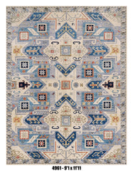 Handmade Afghan Rug — 9x12