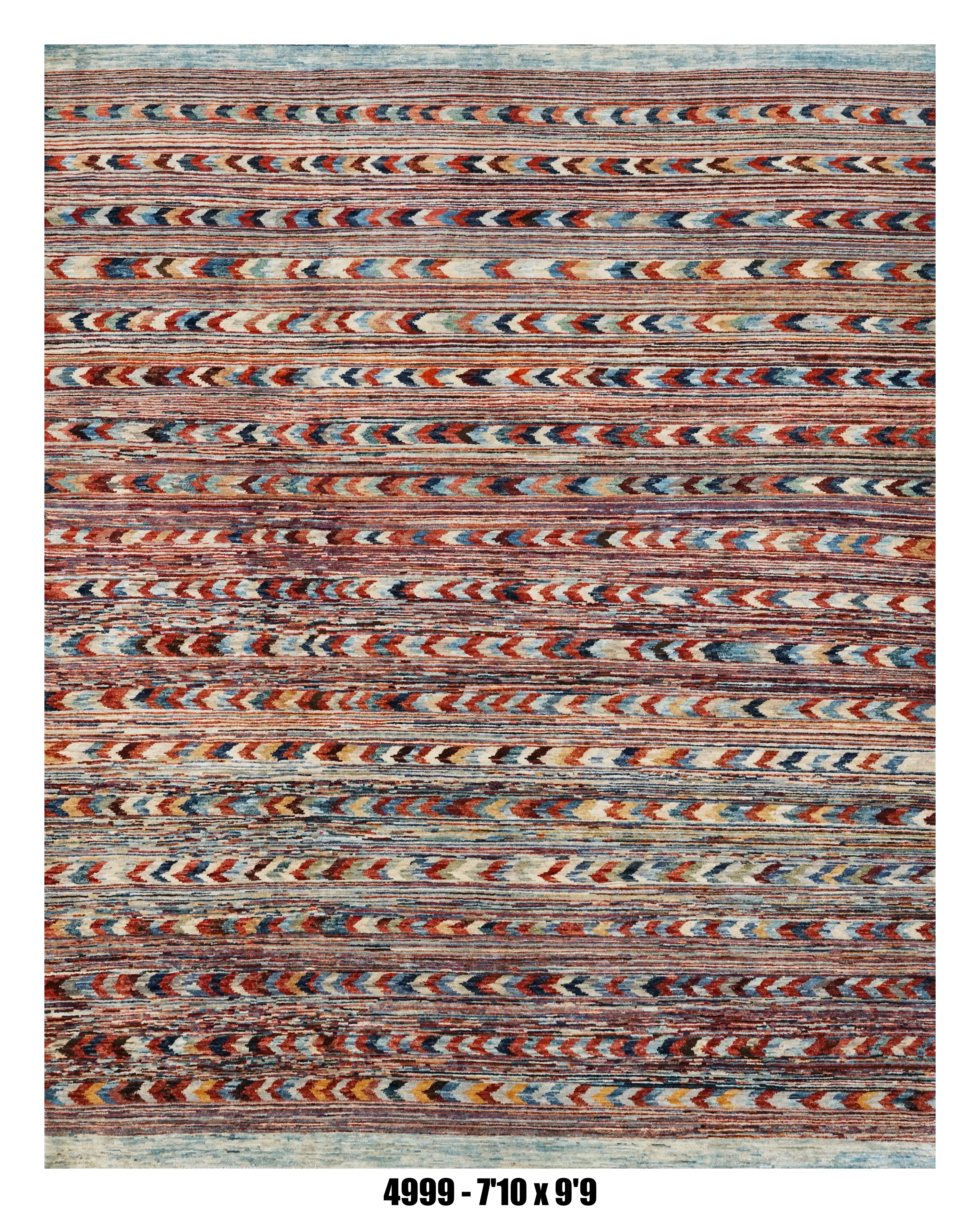 Handmade Afghan Rug — 8x10