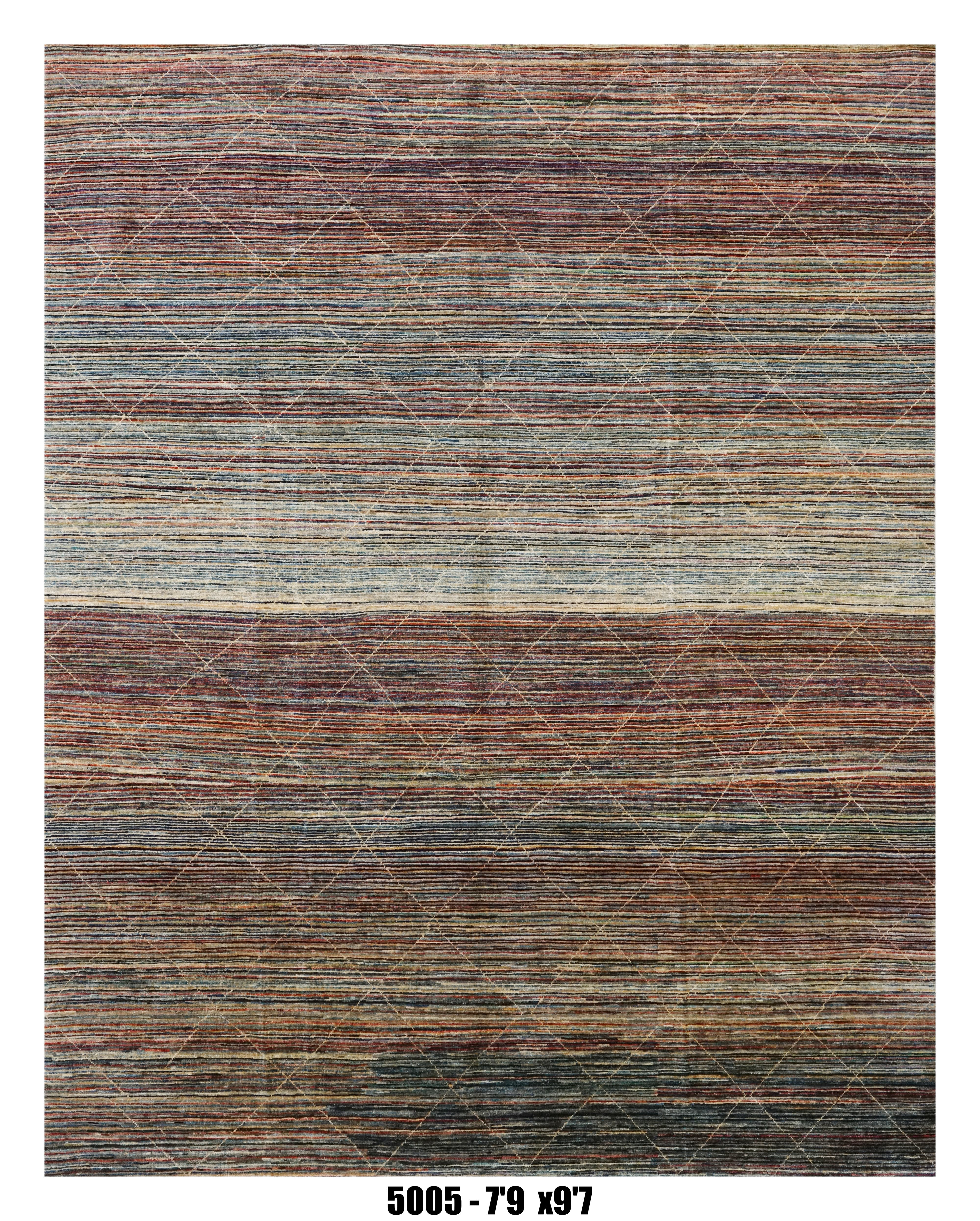 Handmade Afghan Rug — 8x10