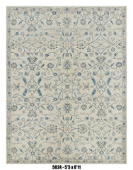 Handmade Afghan Rug — 5x7-8