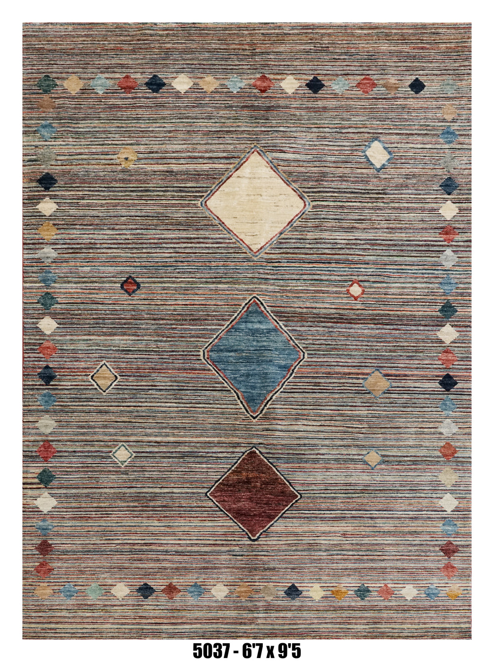 Handmade Afghan Rug — 7x10