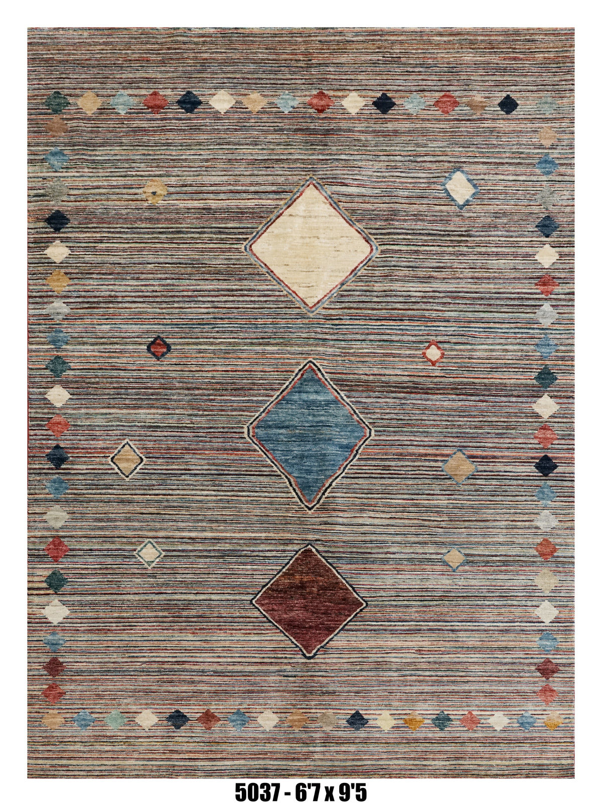Handmade Afghan Rug — 7x10