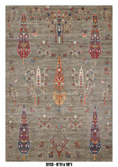 Handmade Afghan Rug — 7x10