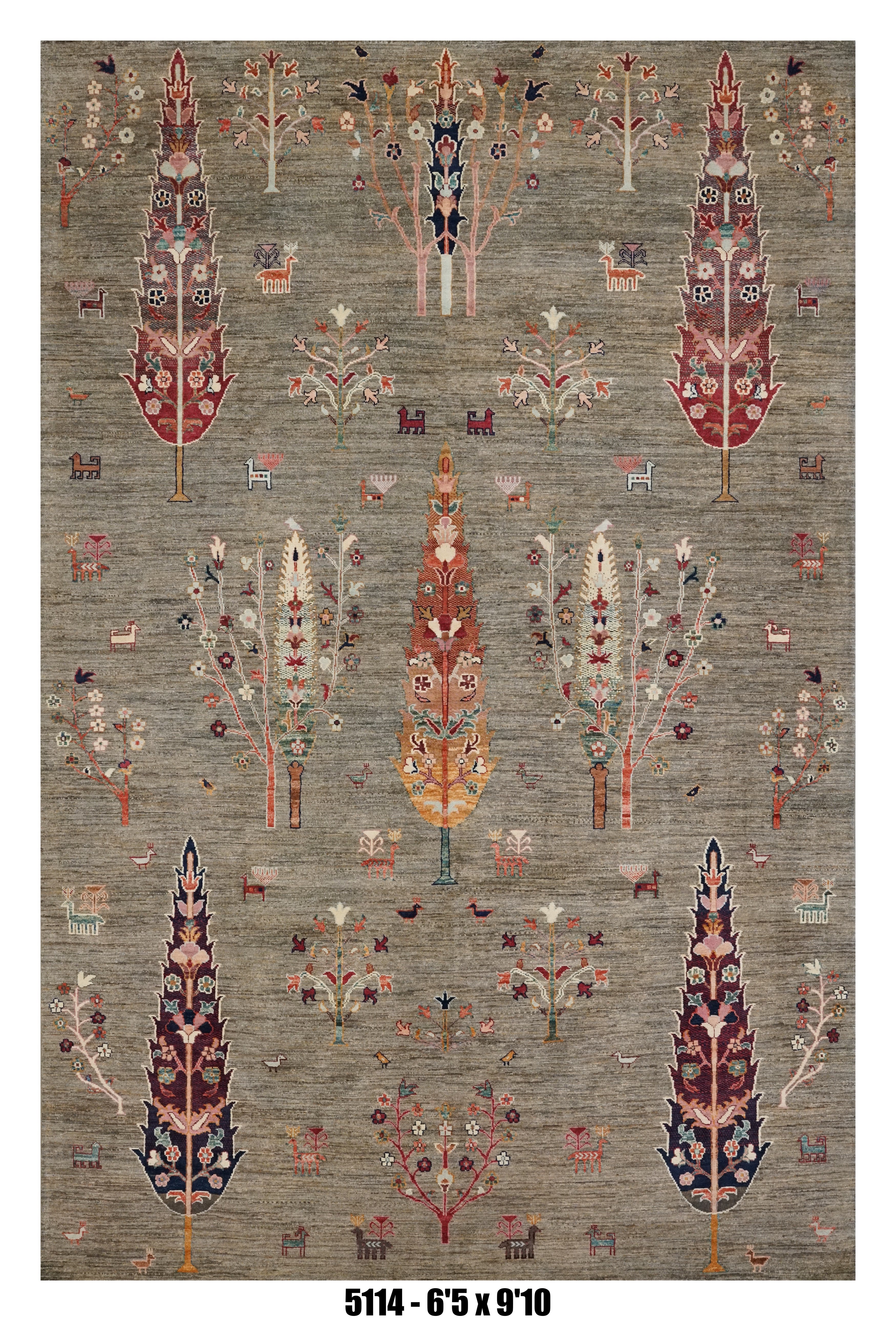 Handmade Afghan Rug — 7x10