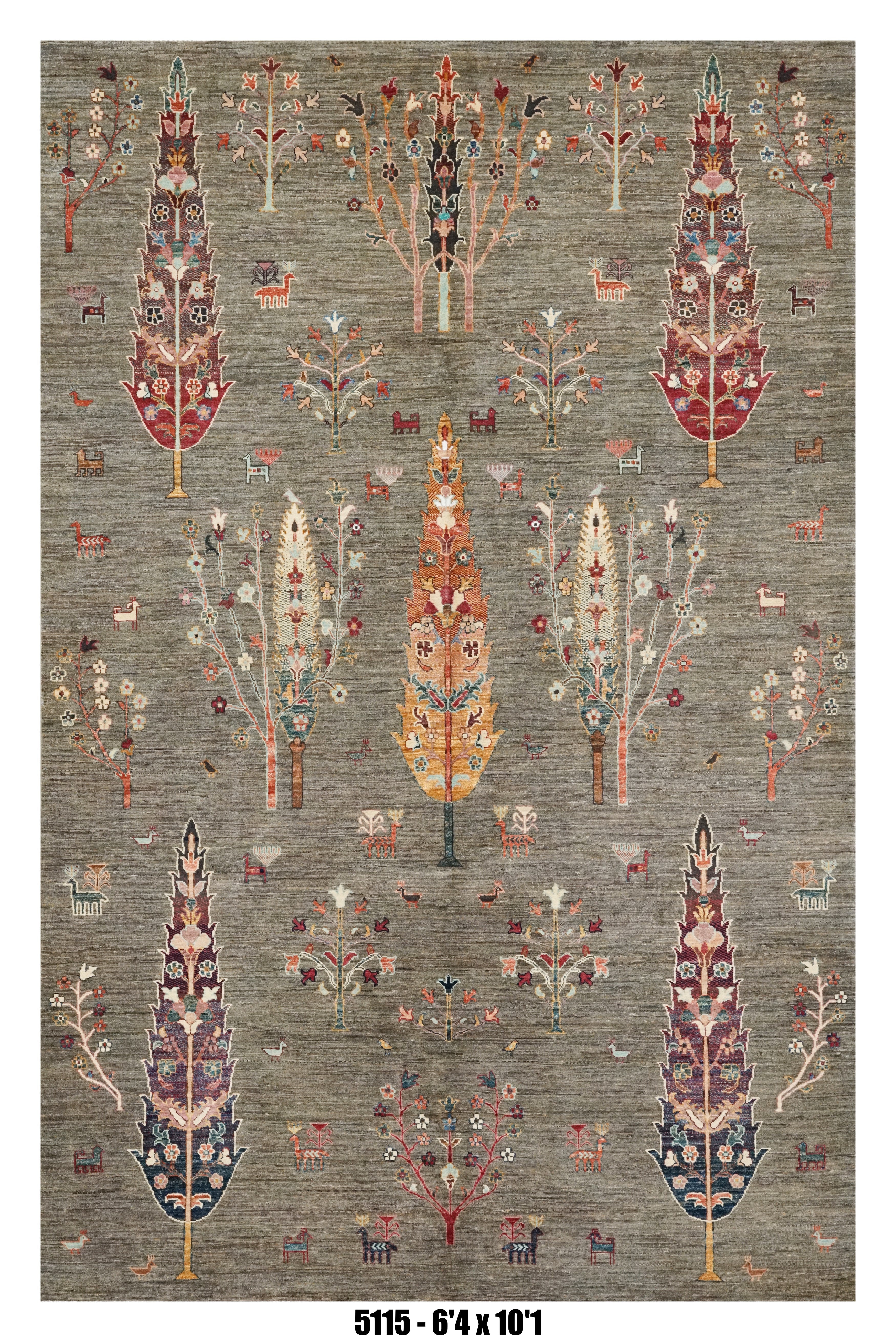 Handmade Afghan Rug — 7x10