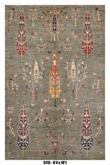 Handmade Afghan Rug — 7x10