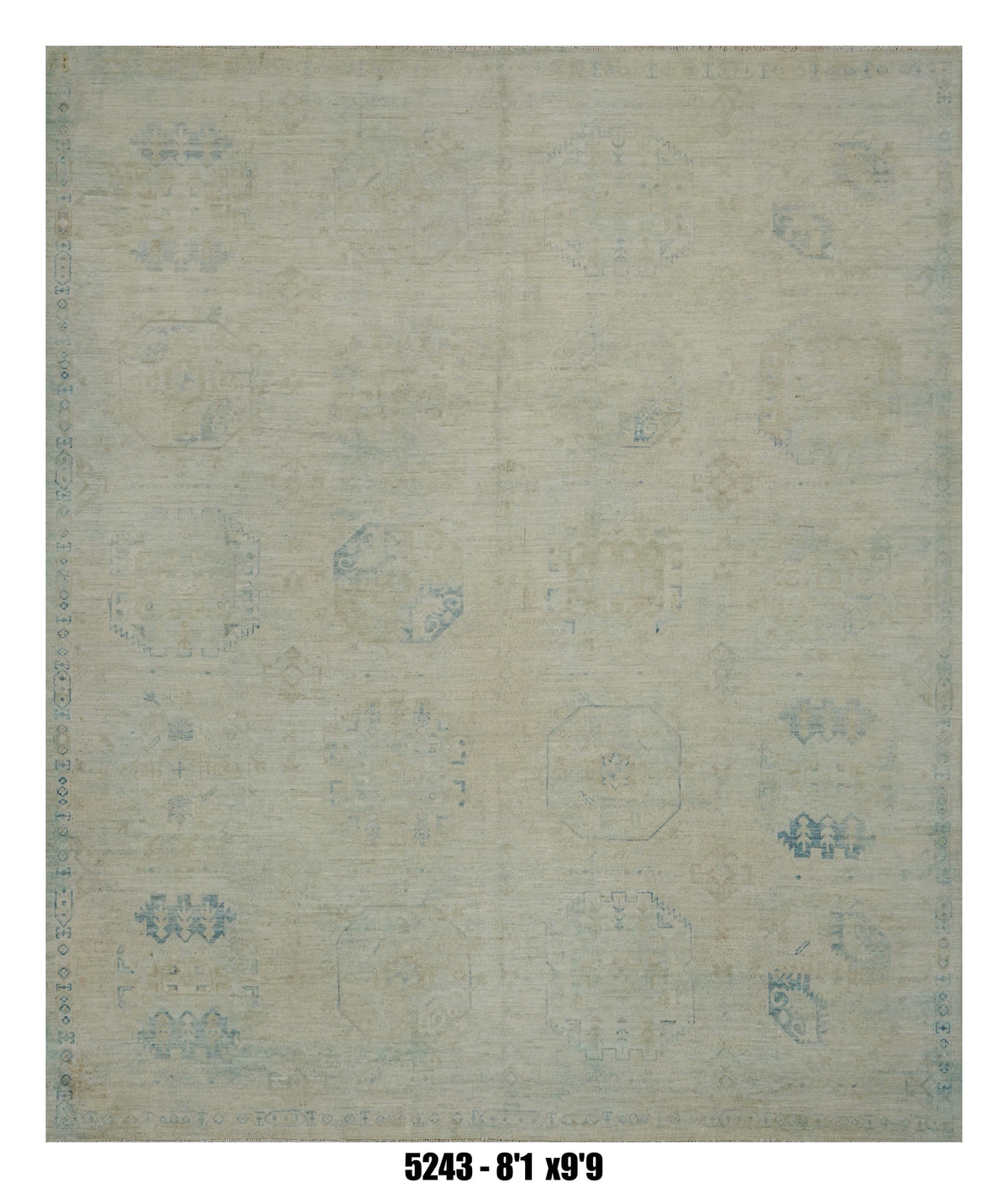 Handmade Afghan Rug — 8x10