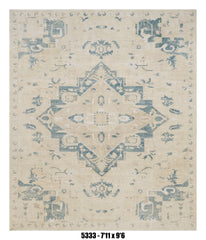 Handmade Afghan Rug — 8x10
