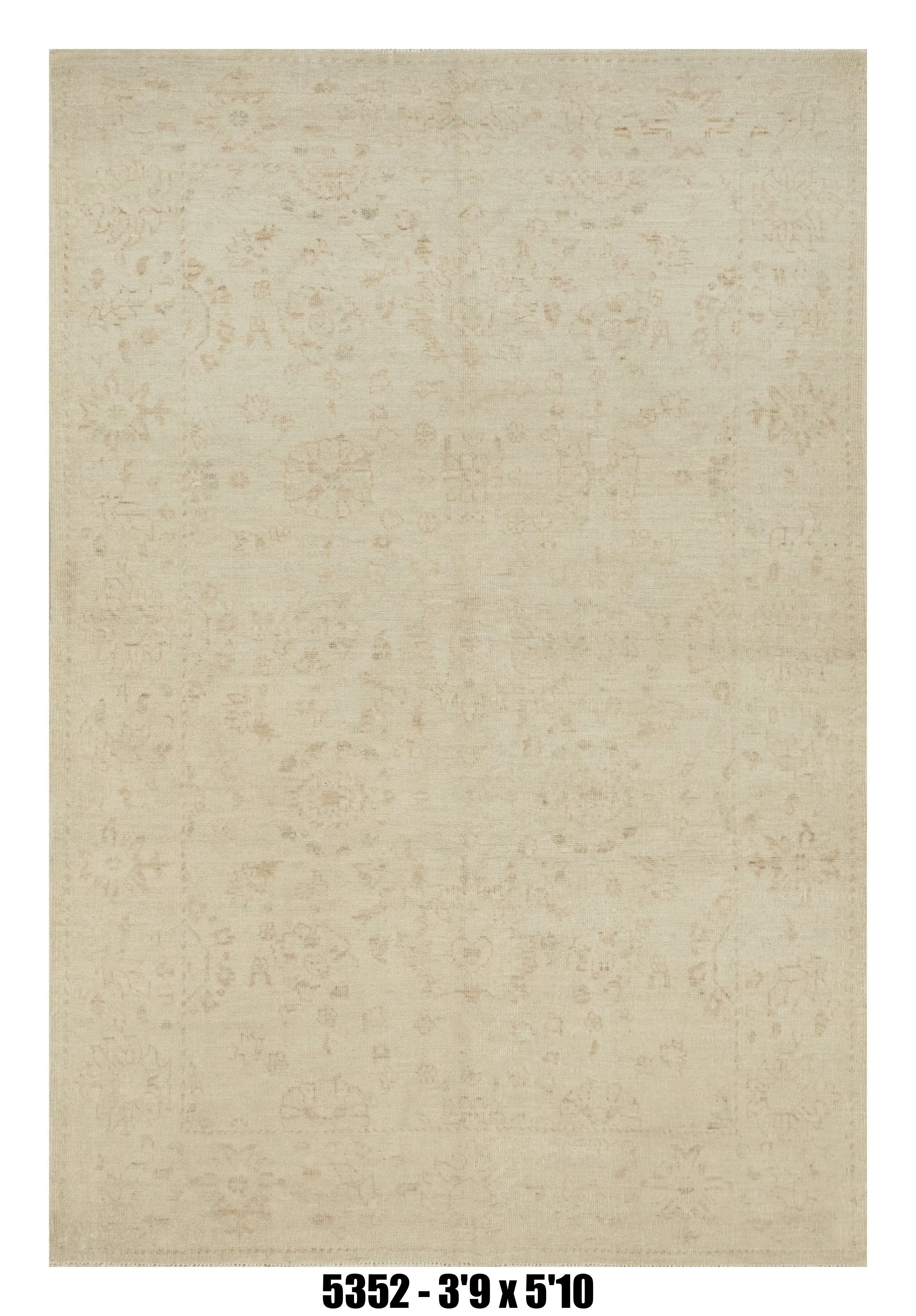 Handmade Afghan Rug — 4x6