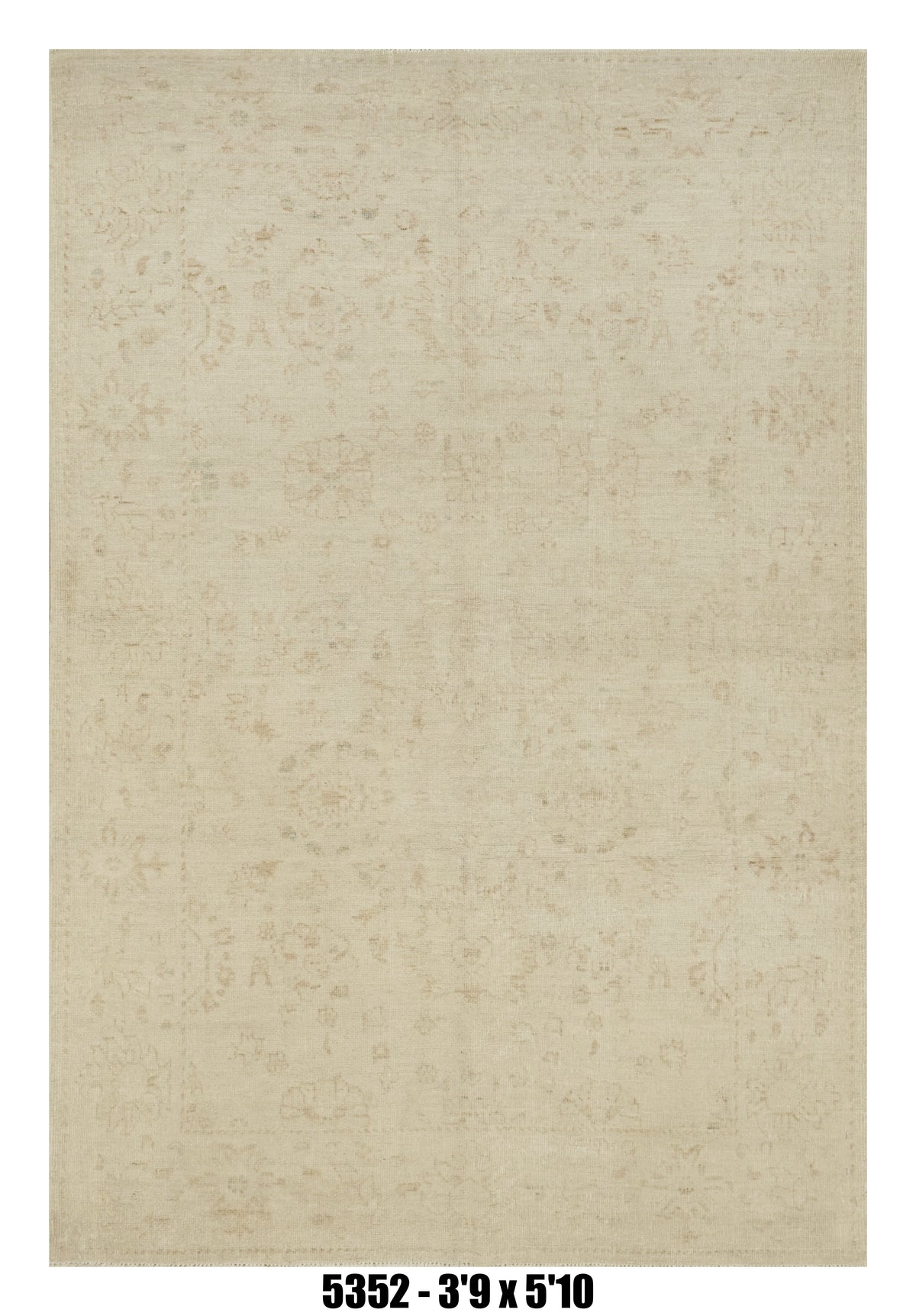Handmade Afghan Rug — 4x6