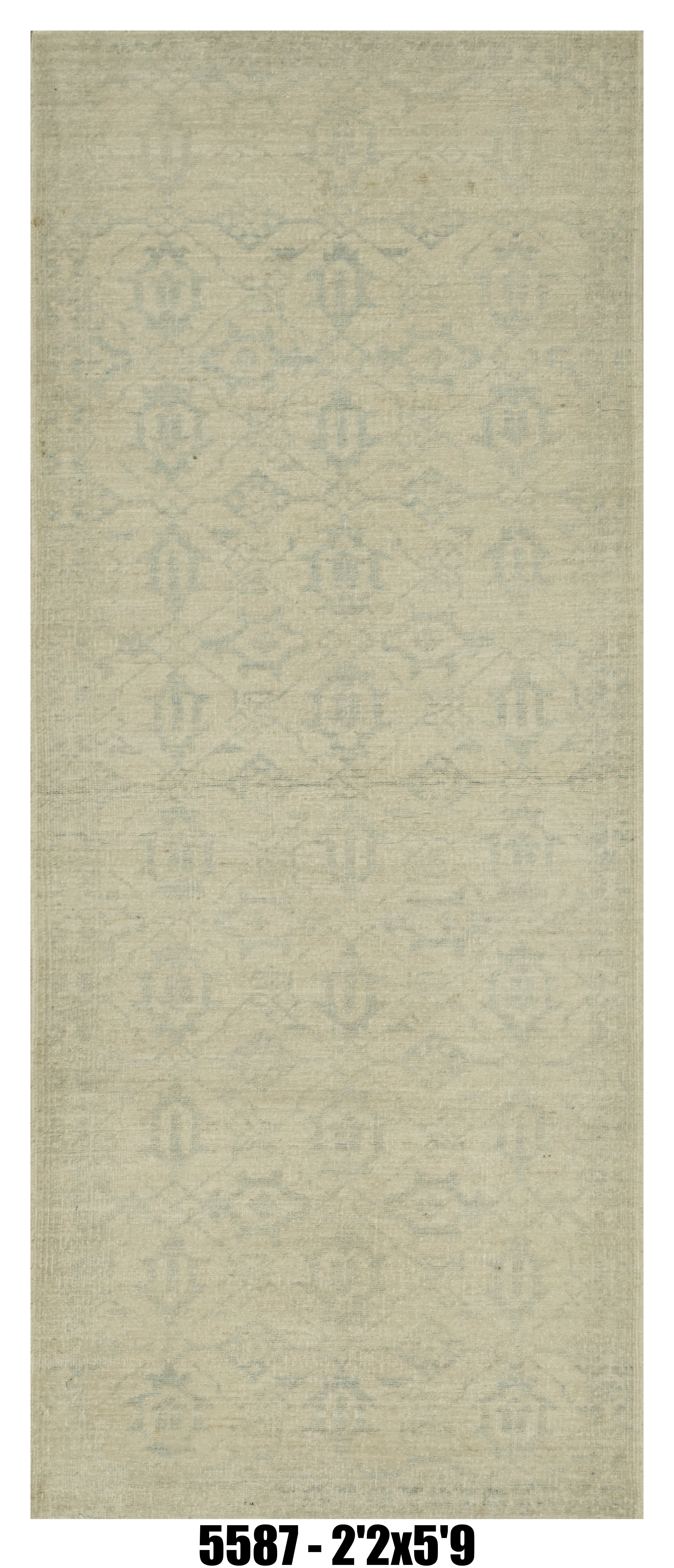 Handmade Afghan Rug — 2x5-6