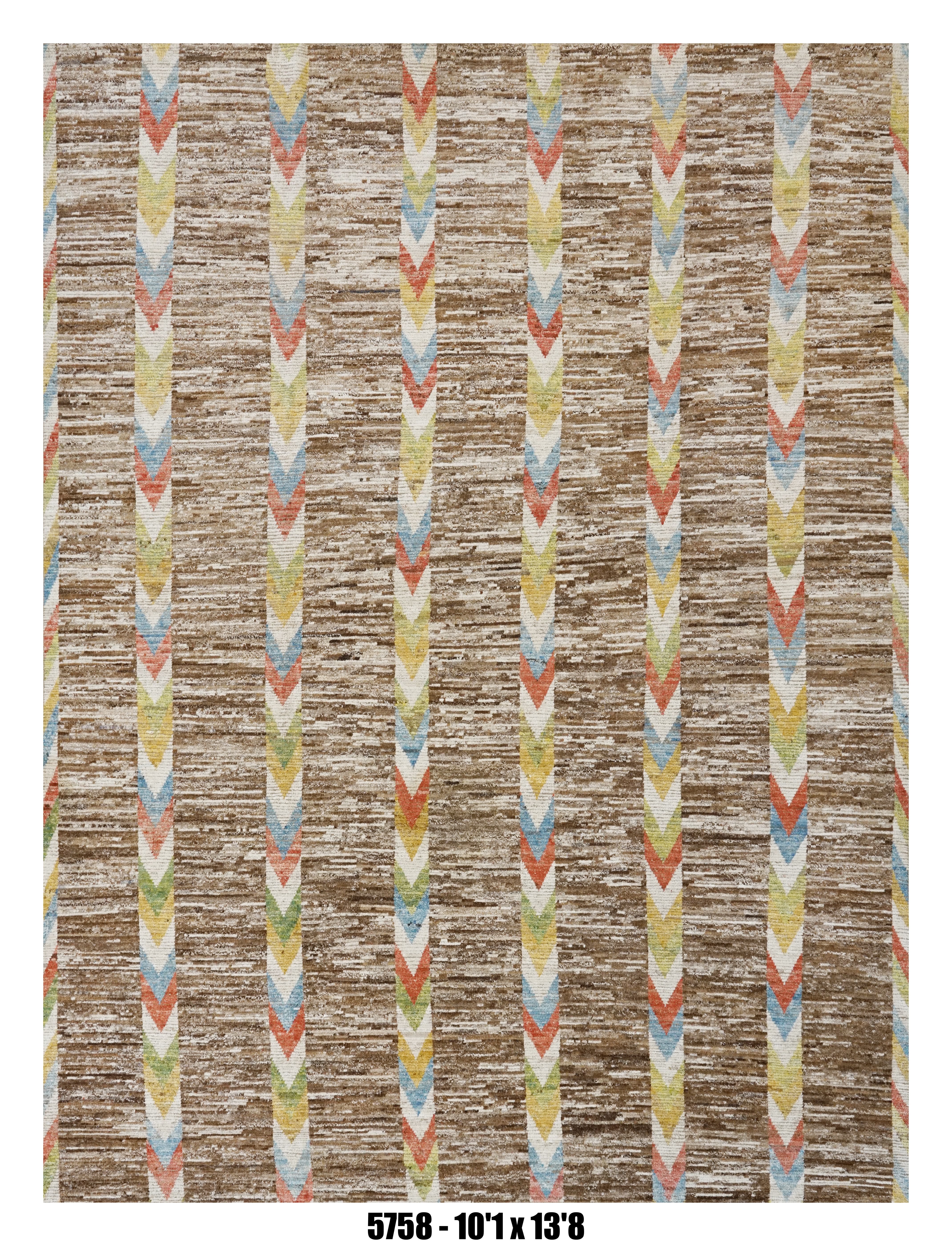 Handmade Afghan Rug — Moroccan 10x14