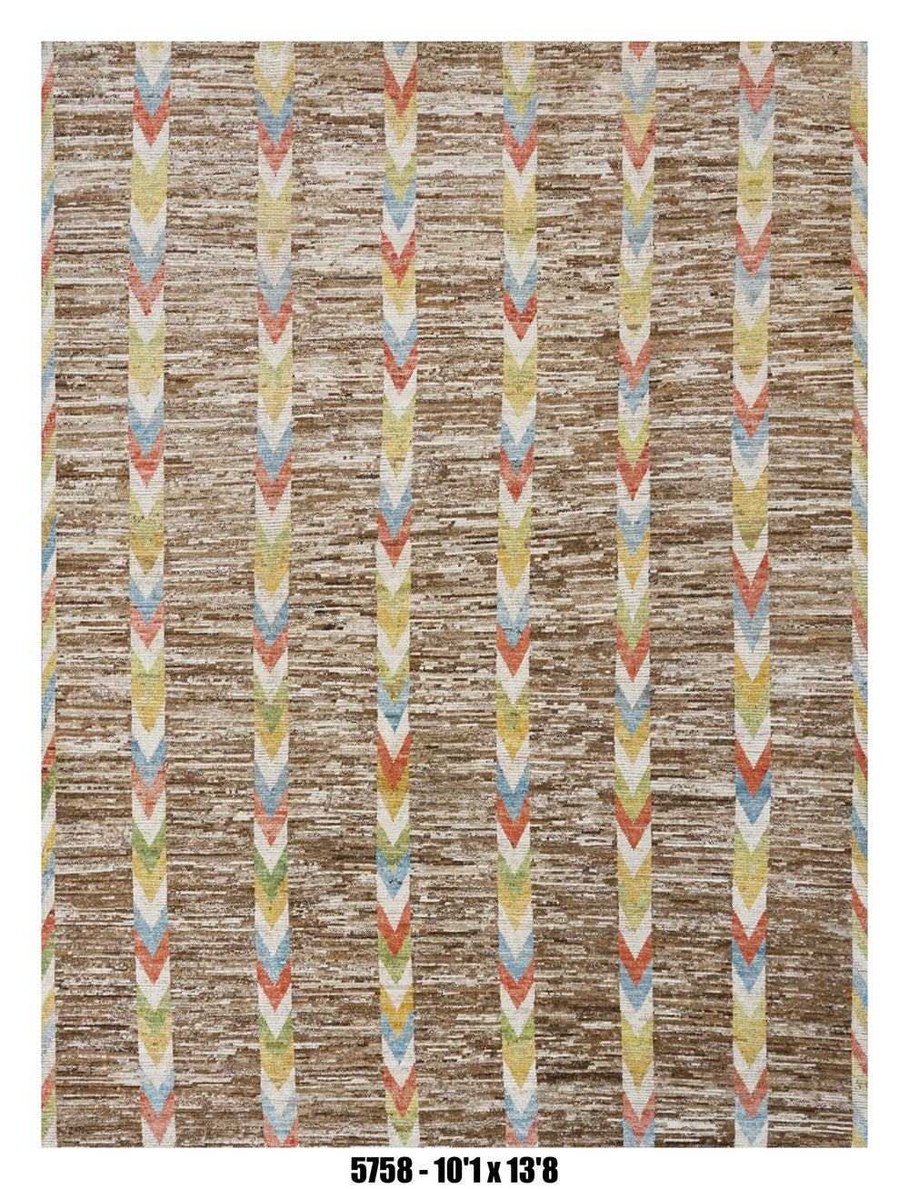 Handmade Afghan Rug — Moroccan 10x14