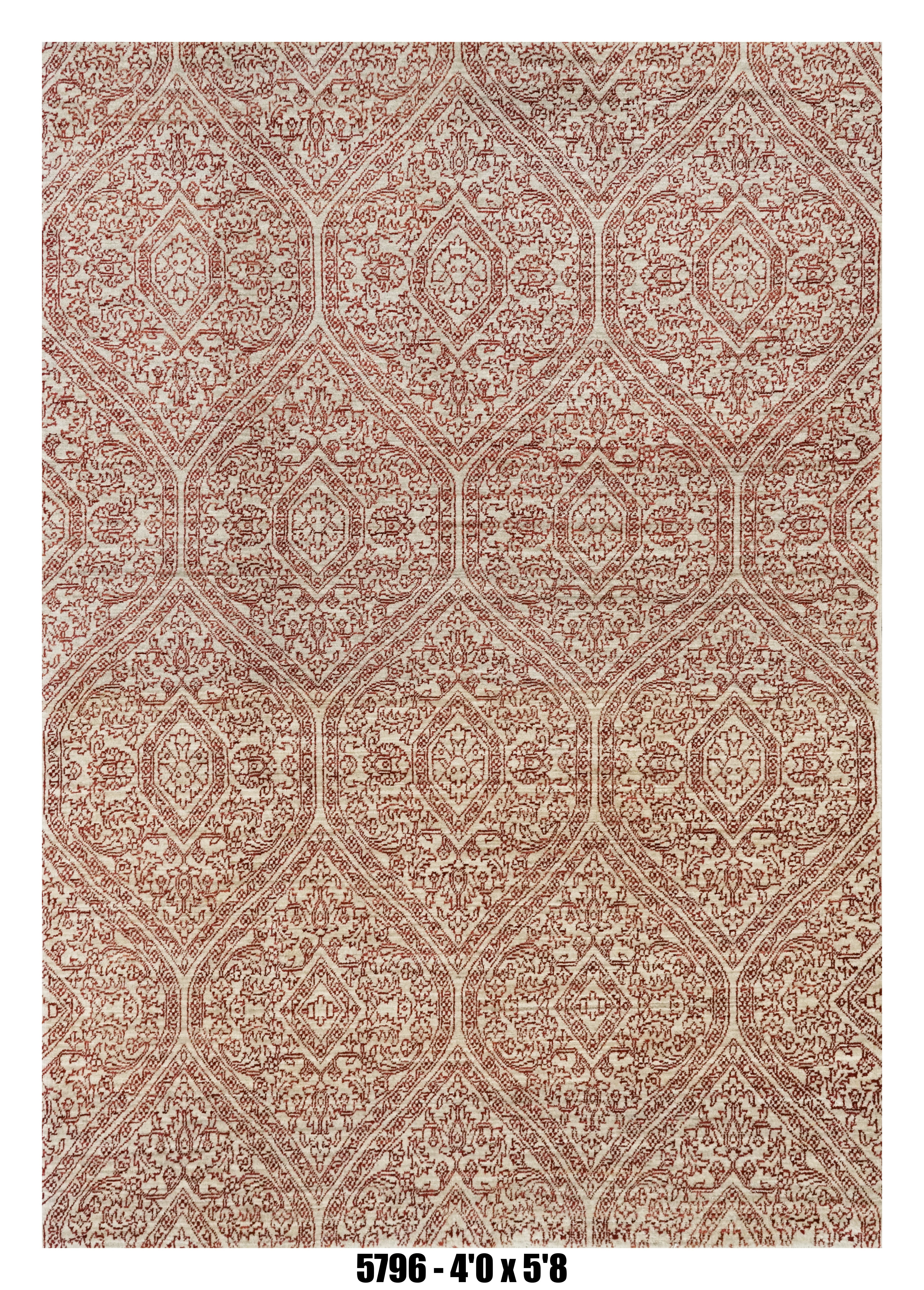 Handmade Afghan Rug — 4x6