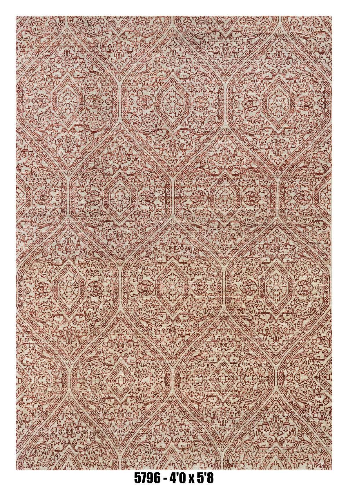 Handmade Afghan Rug — 4x6