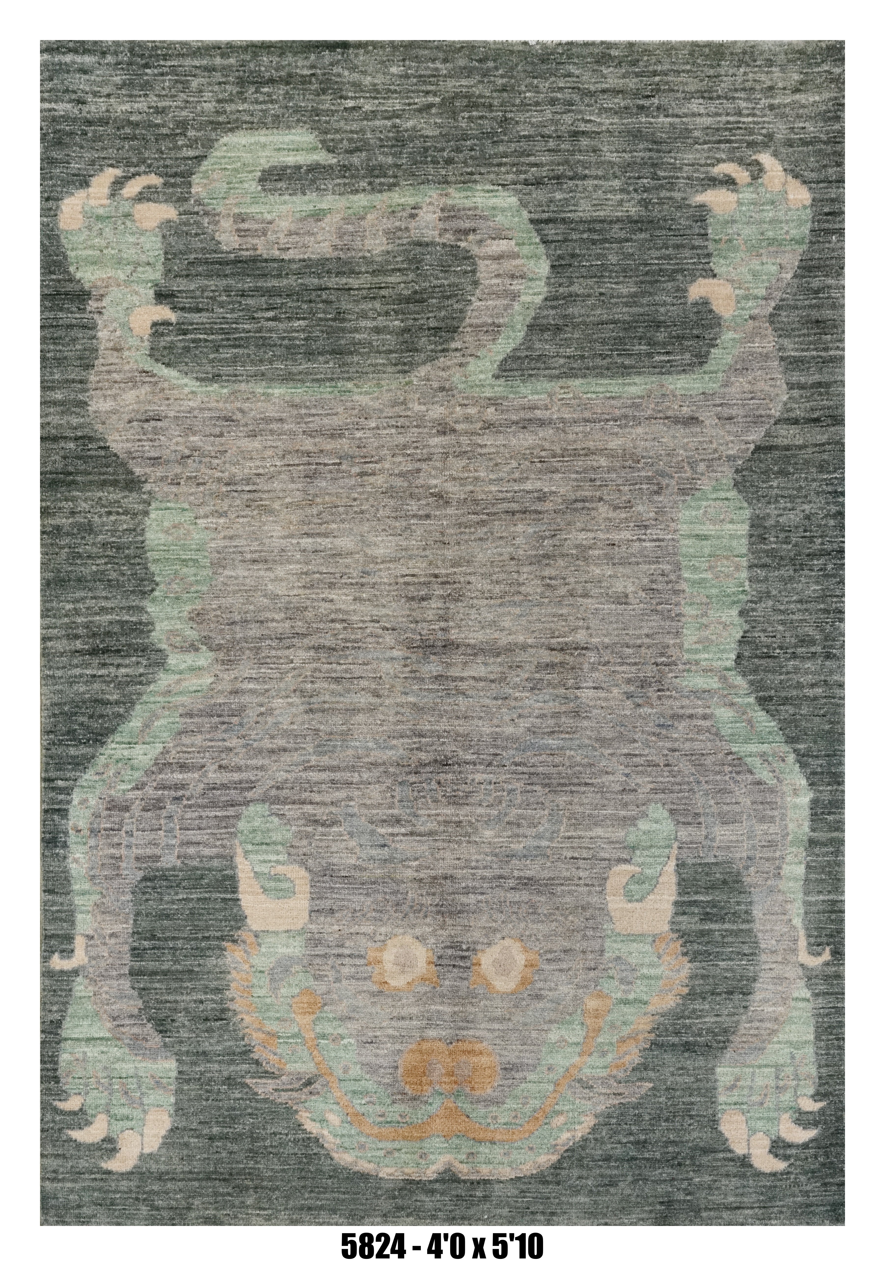 Handmade Afghan Rug — 4x6