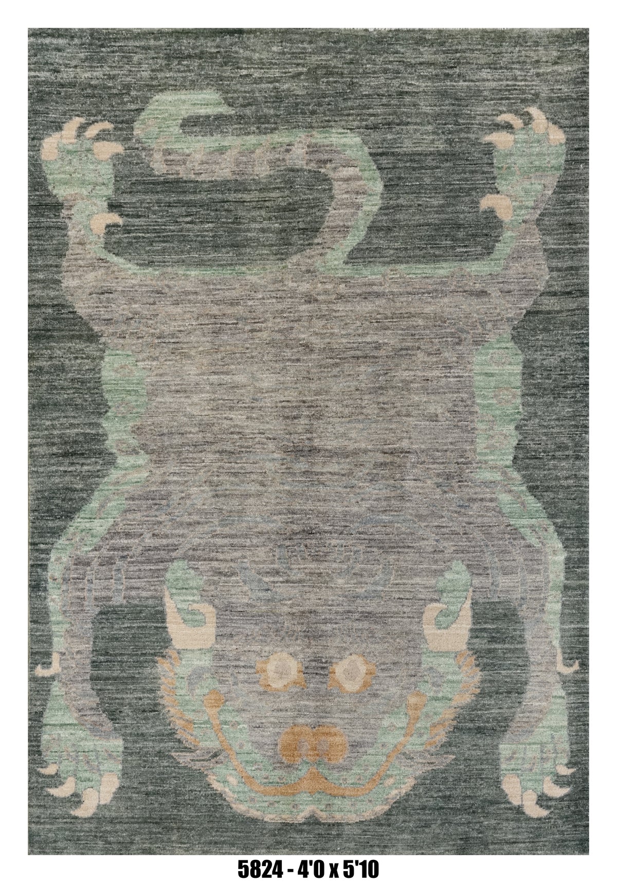 Handmade Afghan Rug — 4x6