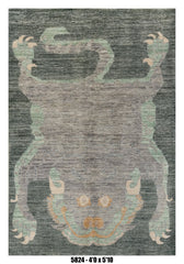Handmade Afghan Rug — 4x6