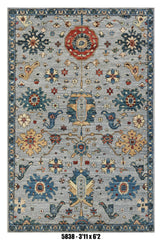 Handmade Afghan Rug — 4x6