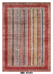 Handmade Afghan Rug — 4x6