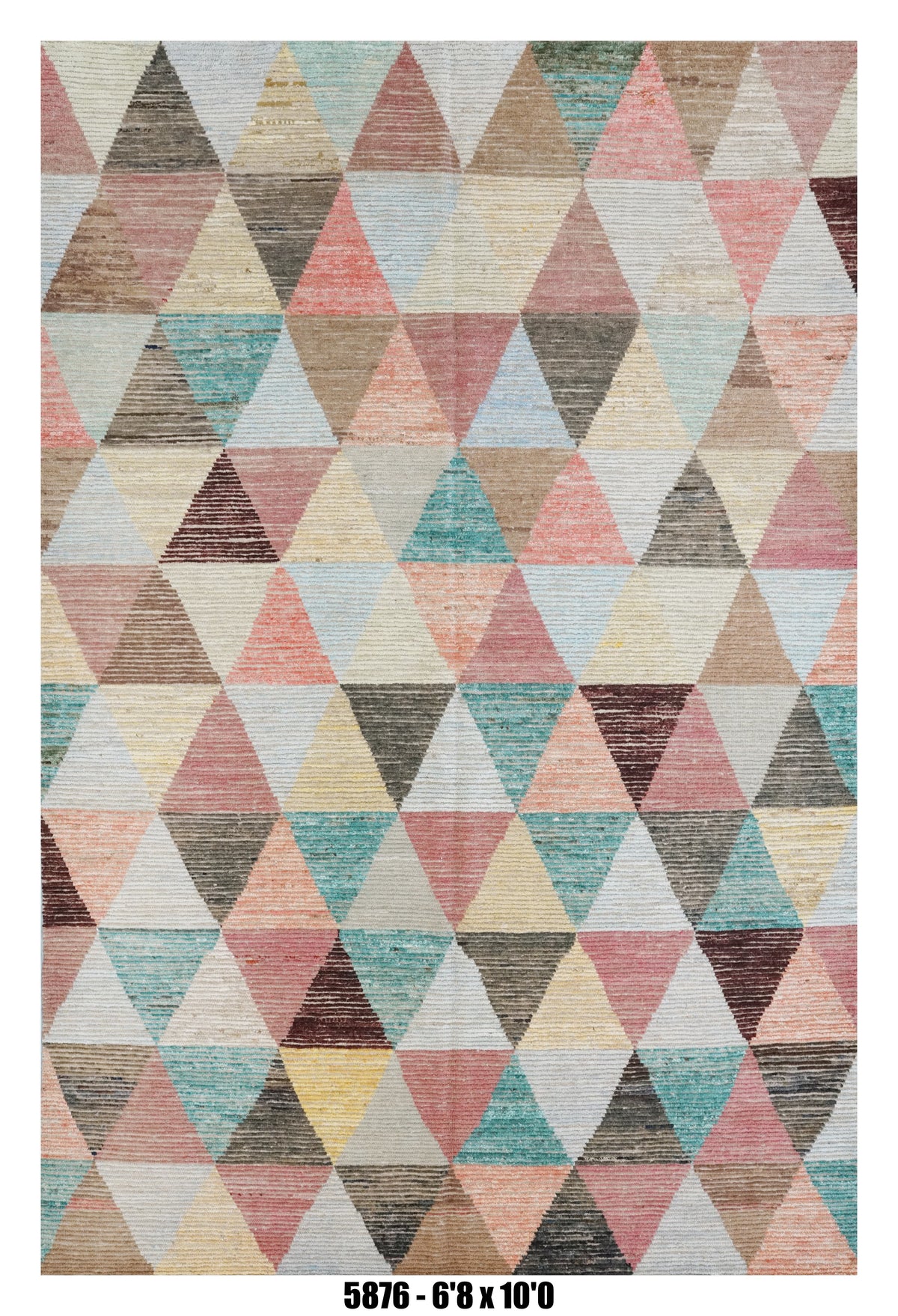 Handmade Afghan Rug — Moroccan 7x10