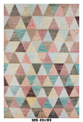 Handmade Afghan Rug — Moroccan 7x10