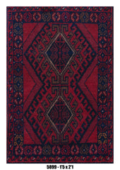 Handmade Afghan Rug — 1x2 — 1'5x2'1