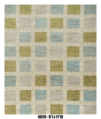Handmade Afghan Rug — Moroccan 9x12