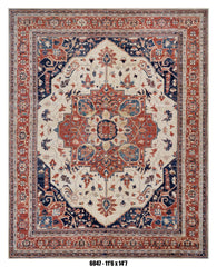 Handmade Afghan Rug — 12x15+