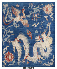 Handmade Afghan Rug — 8x10