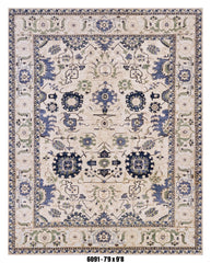 Handmade Afghan Rug — 8x10