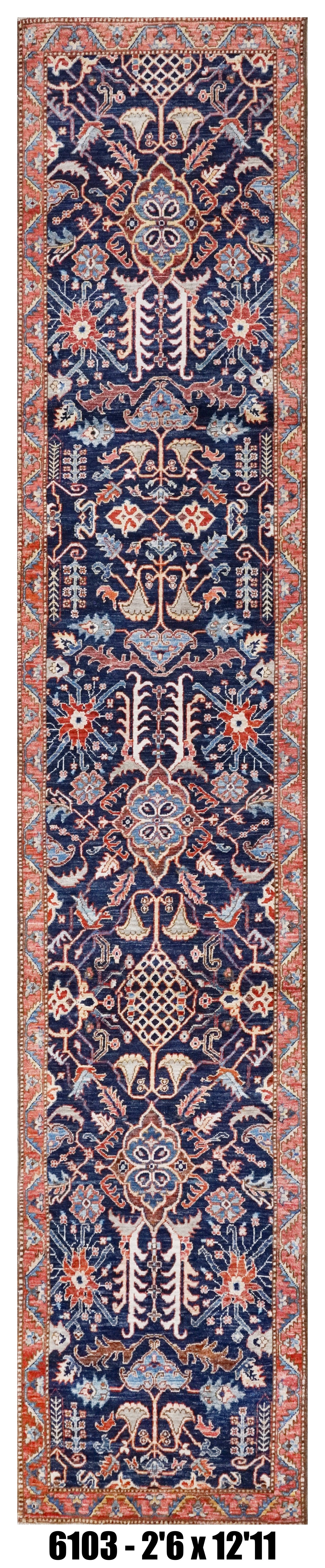 Handmade Afghan Rug — Runner