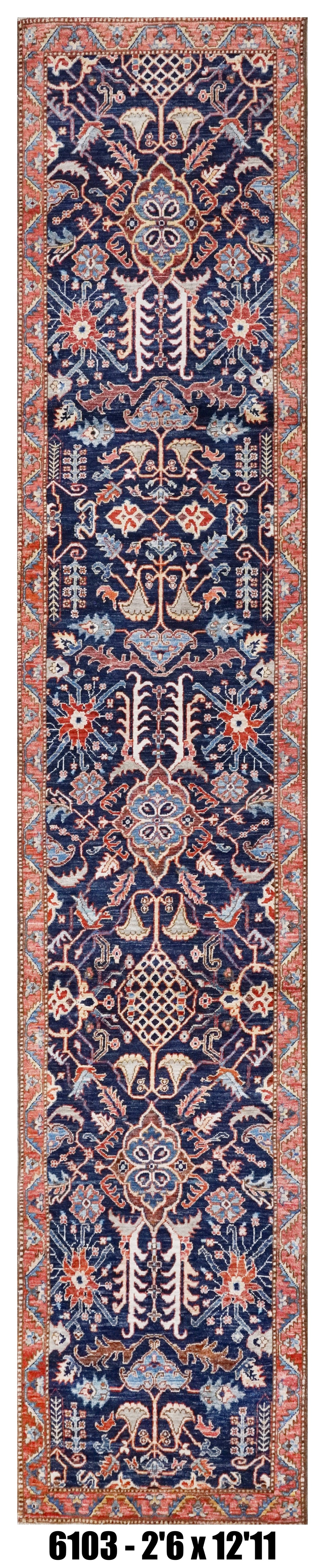 Handmade Afghan Rug — Runner