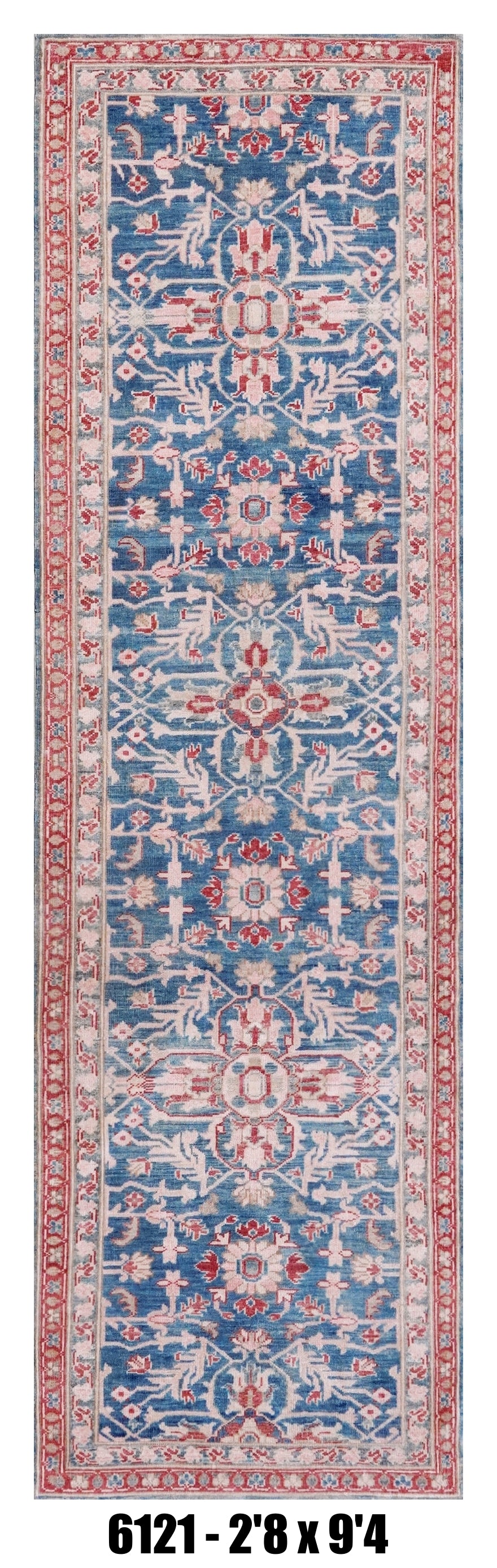 Handmade Afghan Rug — Runner