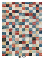 Handmade Afghan Rug — 7x10
