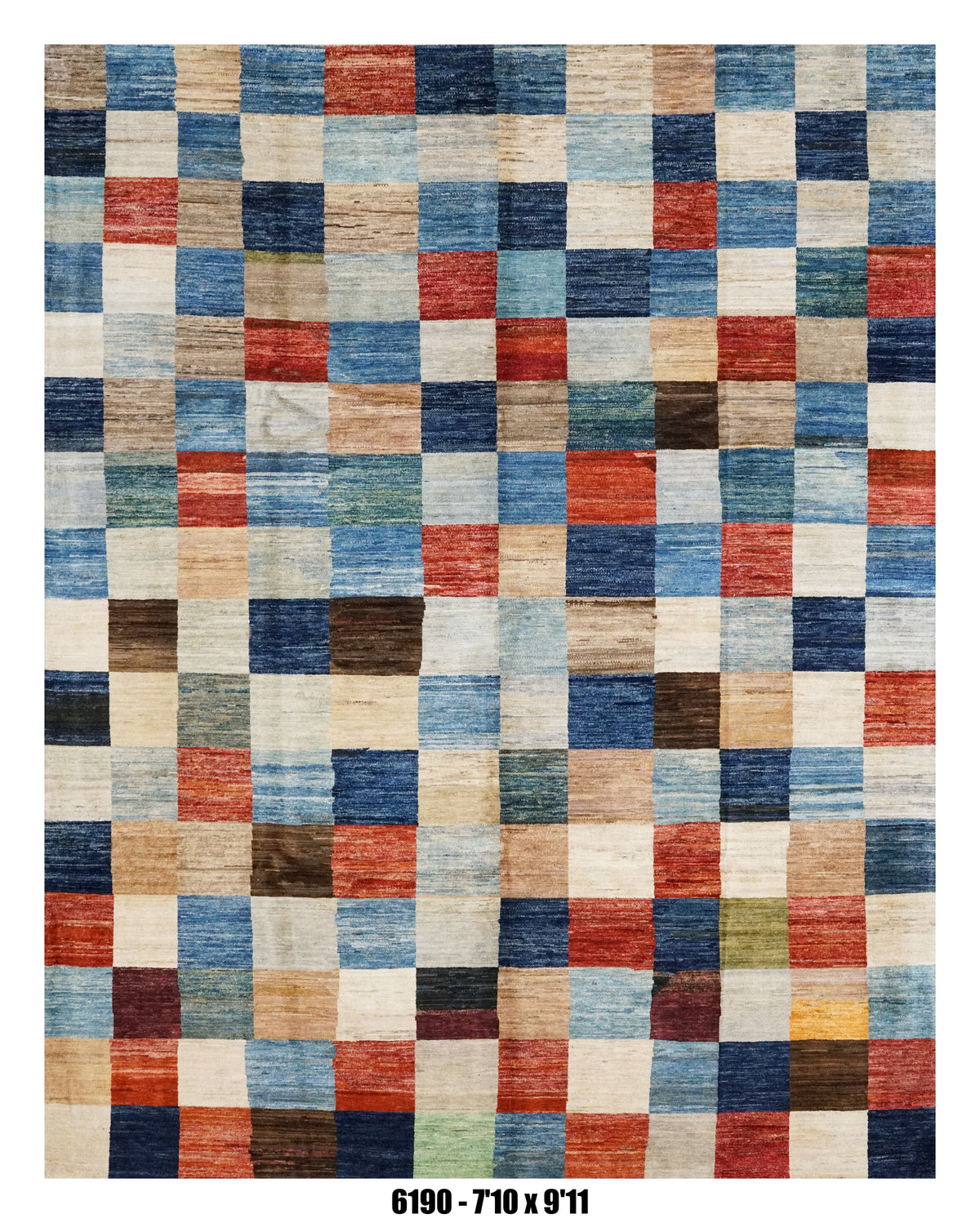 Handmade Afghan Rug — 8x10
