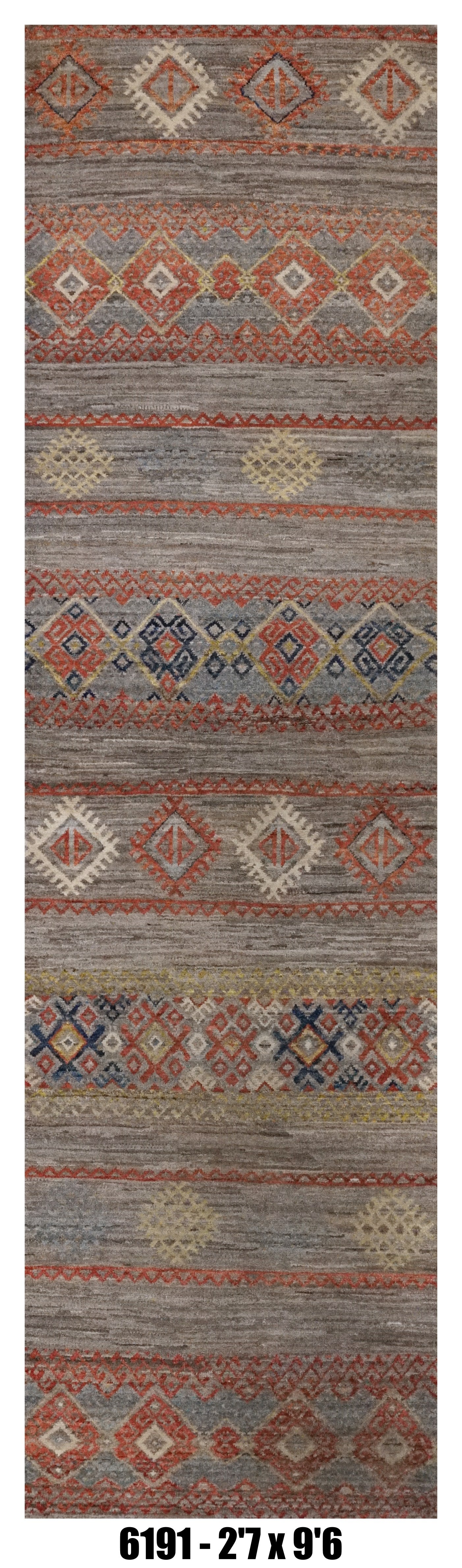 Handmade Afghan Rug — Runner