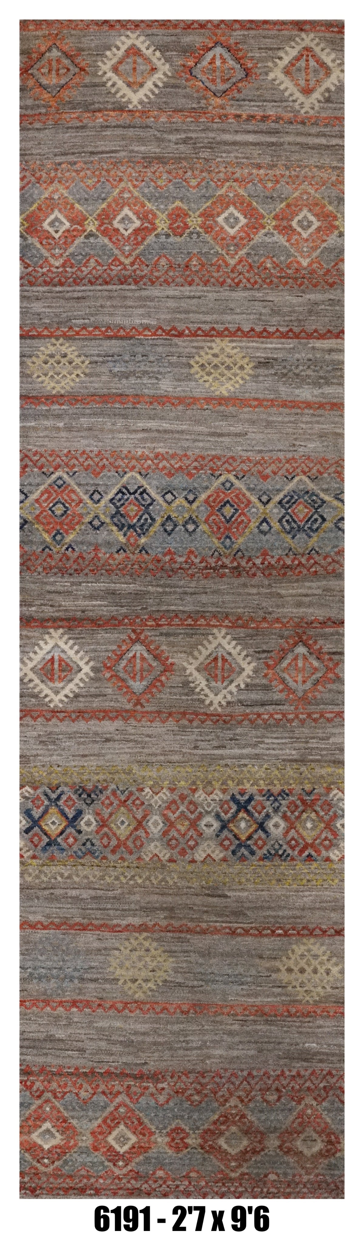Handmade Afghan Rug — Runner