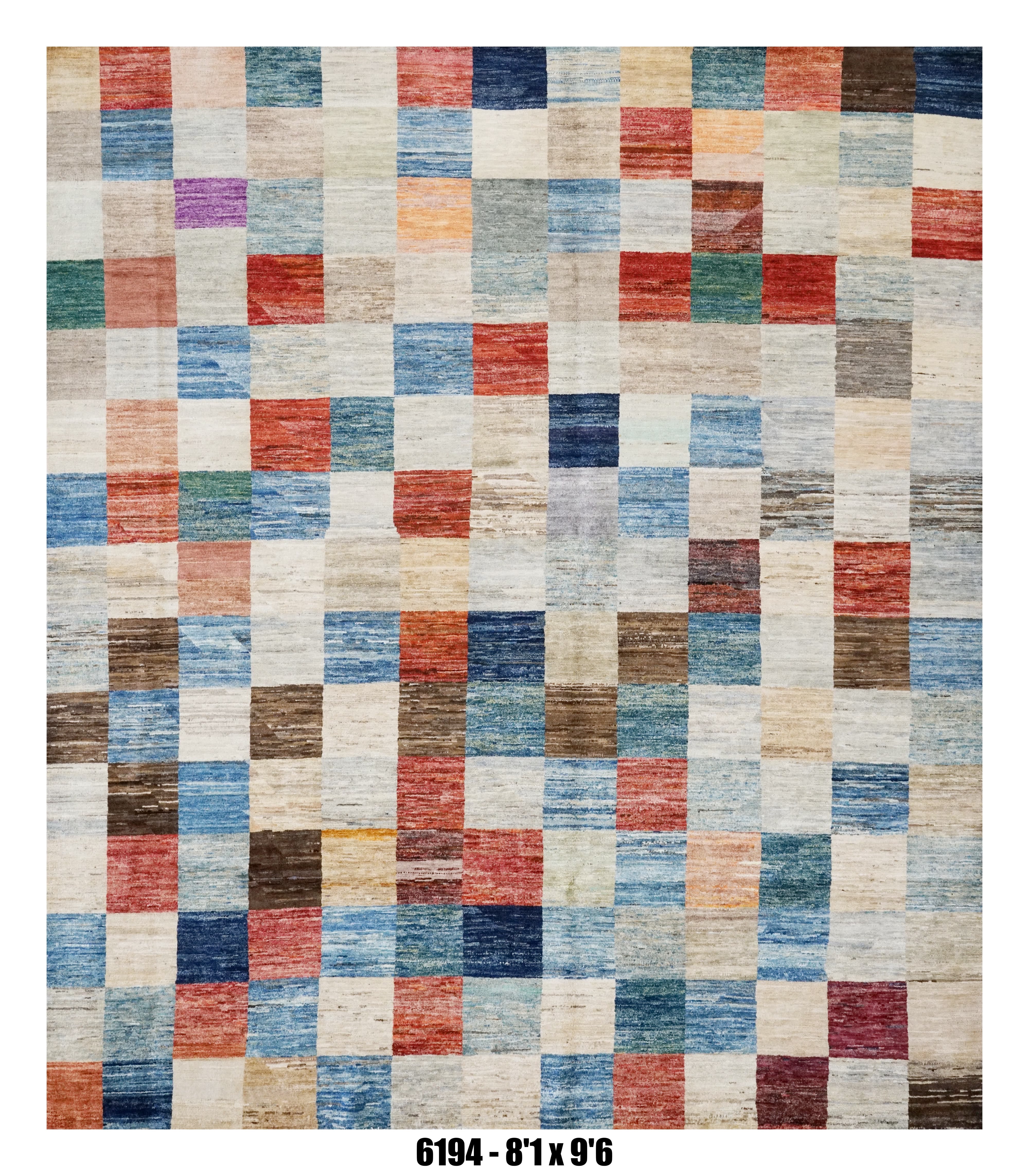 Handmade Afghan Rug — 8x10