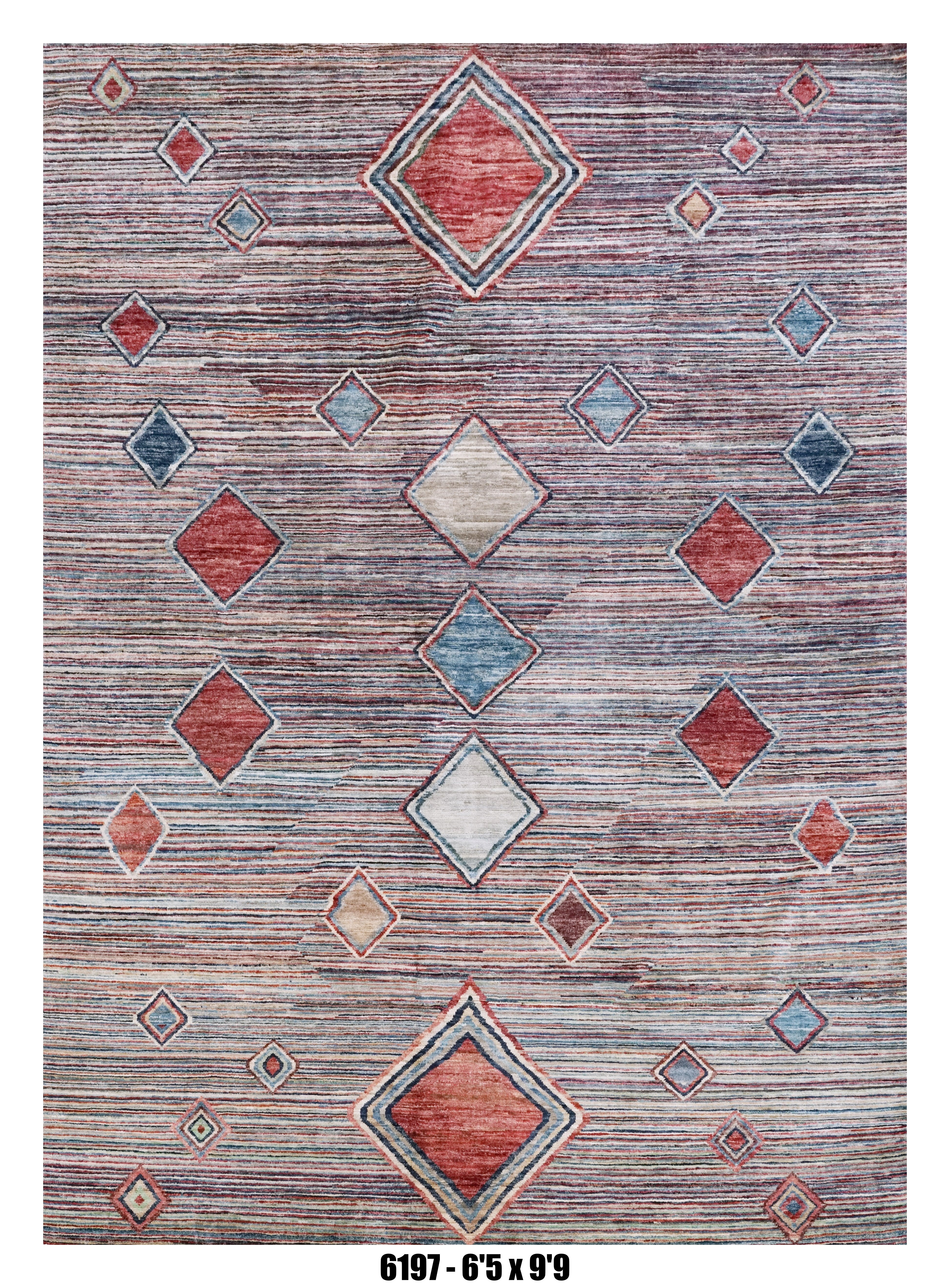 Handmade Afghan Rug — 7x10