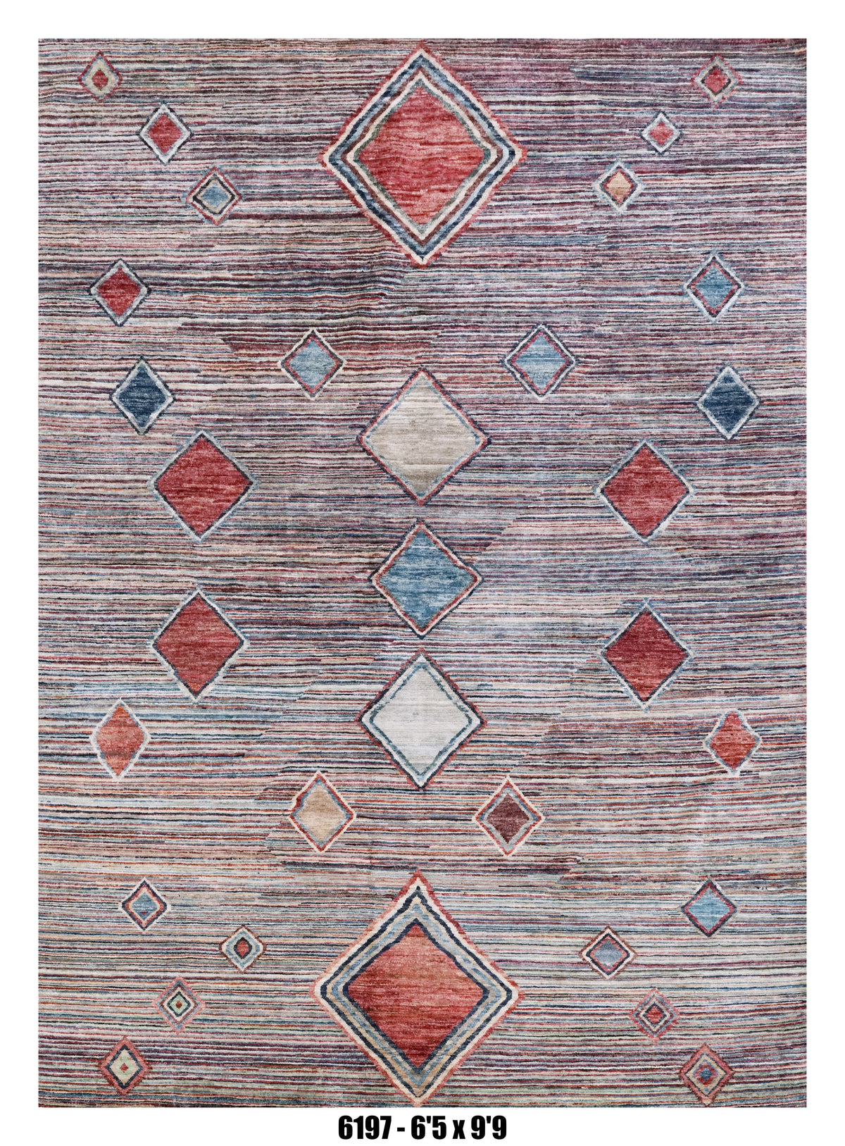 Handmade Afghan Rug — 7x10